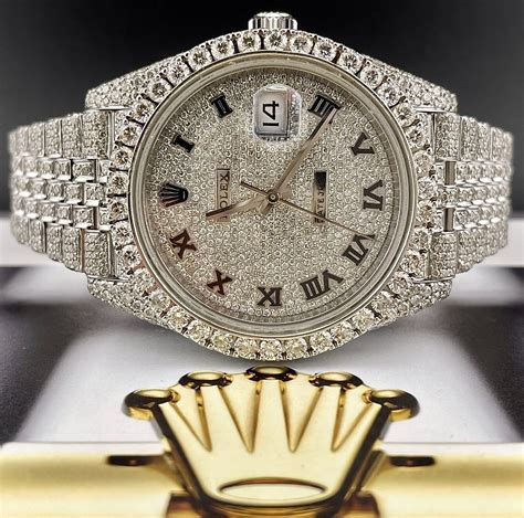 platinum gold presidential rolex watch iced out|iced out Rolex color chart.